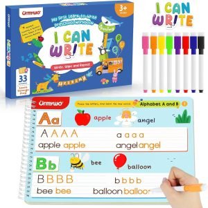 Preschool & Kindergarten Learning Workbook