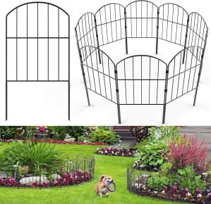 Decorative Garden Fence 25 Panels
