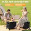 Folding Utility Cart Rolling Crate