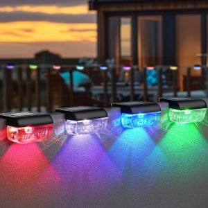 12 Pack Solar Deck Lights