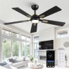 52 Inch Ceiling Fan with Lights and Remote
