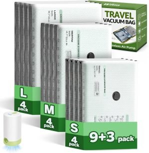 9+3 Packs Vacuum Bags