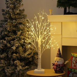 LED Birch Tree with LED Lights