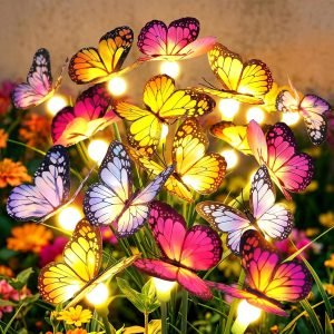 Solar Butterfly Lights Outdoor