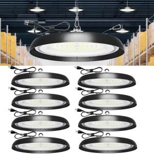 8Pack 300W UFO LED High Bay Light