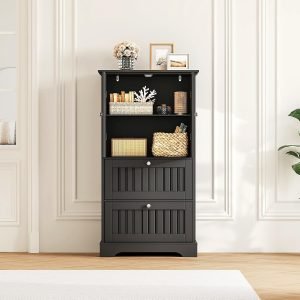 Bathroom Floor Cabinet with 2 Drawers