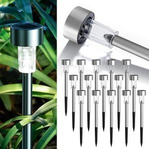 16 Pack Solar Lights Outdoor Waterproof