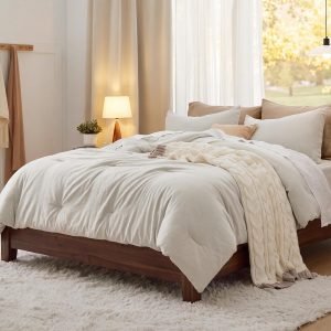 King Comforter Set Prewashed Soft Bedding Set