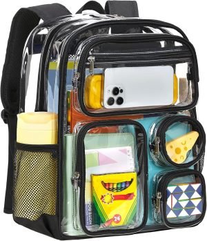 Vorspack Clear Backpack for School