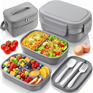 Bento Box Adult with Insulated Lunch Bag