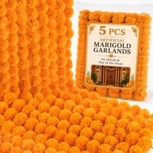 5PCS Artificial Marigold Garland
