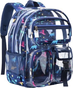 Vorspack Clear Backpack for Boys