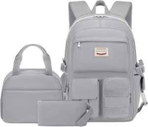Classic Diamond School Backpack