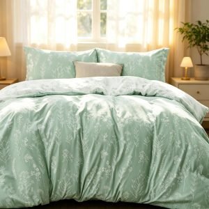 Bedsure Floral Comforter Set Cute Bedding Set