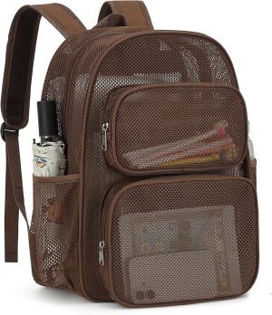 Mesh School Backpack for Girls Boys
