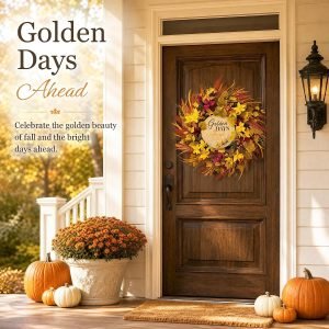 Fall Wreaths for Front Door