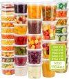 60 Sets Deli Containers with Lids