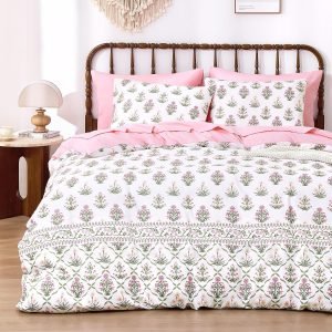 Floral Duvet Cover set Quenn size !