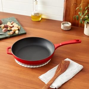 Essential Enamel Cast Iron Skillet