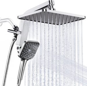 Rainfall Shower Head with Handheld Combo