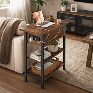 End Table with Charging Station