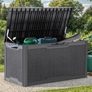 100 Gallon Resin Deck Box