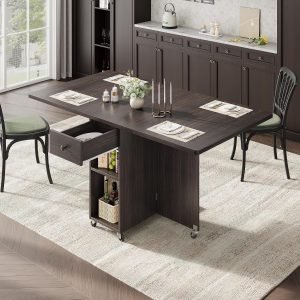 Space Saving Folding Dining Table for 4
