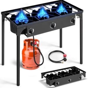 Ktaxon 3 Burner Gas Propane Cooker At Walmart !!