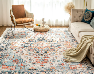 5×7 Area Rug Washable Rugs for Living Room Rug