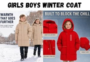Girls Boys Winter Coat