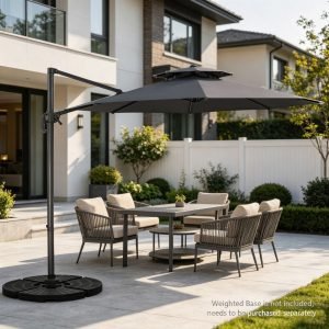 10ft Offset Cantilever Patio Umbrella