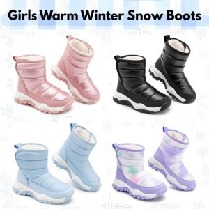 Girls Warm Winter Snow Boots