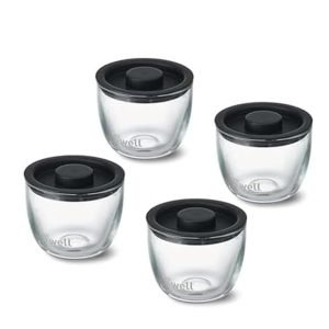 12oz Glass Prep Bowl Set of 4