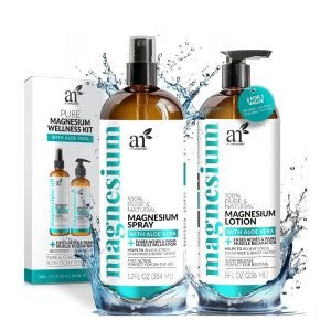 ArtNaturals Magnesium Oil Spray & Body Lotion Set