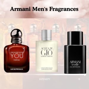 Armani Men’s Fragrances