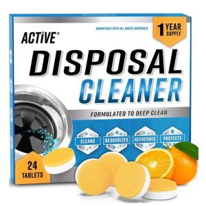 Garbage Disposal Cleaner Deodorizer Tablets – 1 yaer Supply !