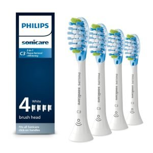 Philips Sonicare C3 Two-in-One Brush Heads – 4-Pack