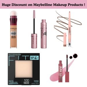 Huge Discount on Maybelline Makeup Products !