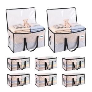 Transparent 8 pcs Moving Bags