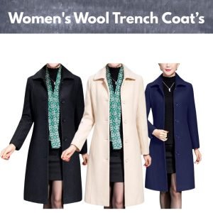 Women’s Wool Trench Coat