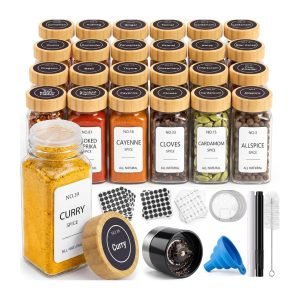 Glass Spice Jars