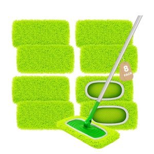 8 Pack Chenille Mop Refill Pads