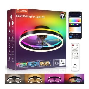 Smart WiFi Ceiling Fans with Lights