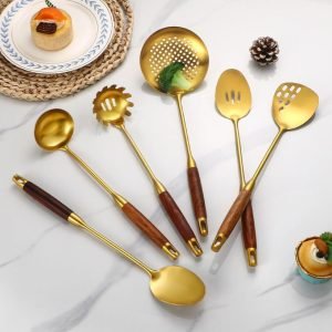 Stainless Steel Kitchen Utensils Set 6 Piece