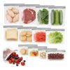 12 Pack Silicone Bags for Food Storage