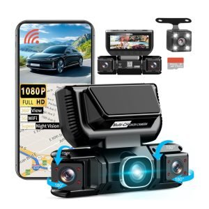 360 Degree View 4 Channel Dash Cam