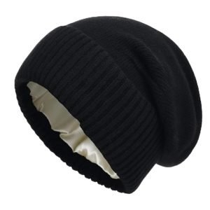 Satin Lined Beanie for Women
