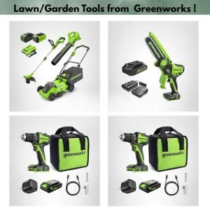 Lawn/Garden Tools from  Greenworks !