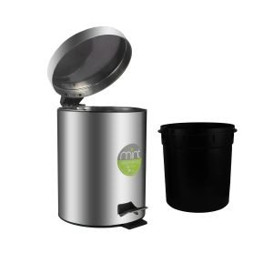 Smudge Resistant Mini Rectangular Trash Can