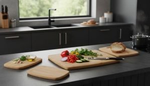 Bamboo Cutting Board Set 4-Piece